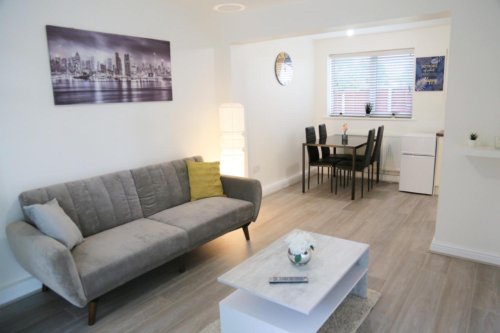 Gorgeous Ground Floor Apartment + Free Parking Manchester Esterno foto